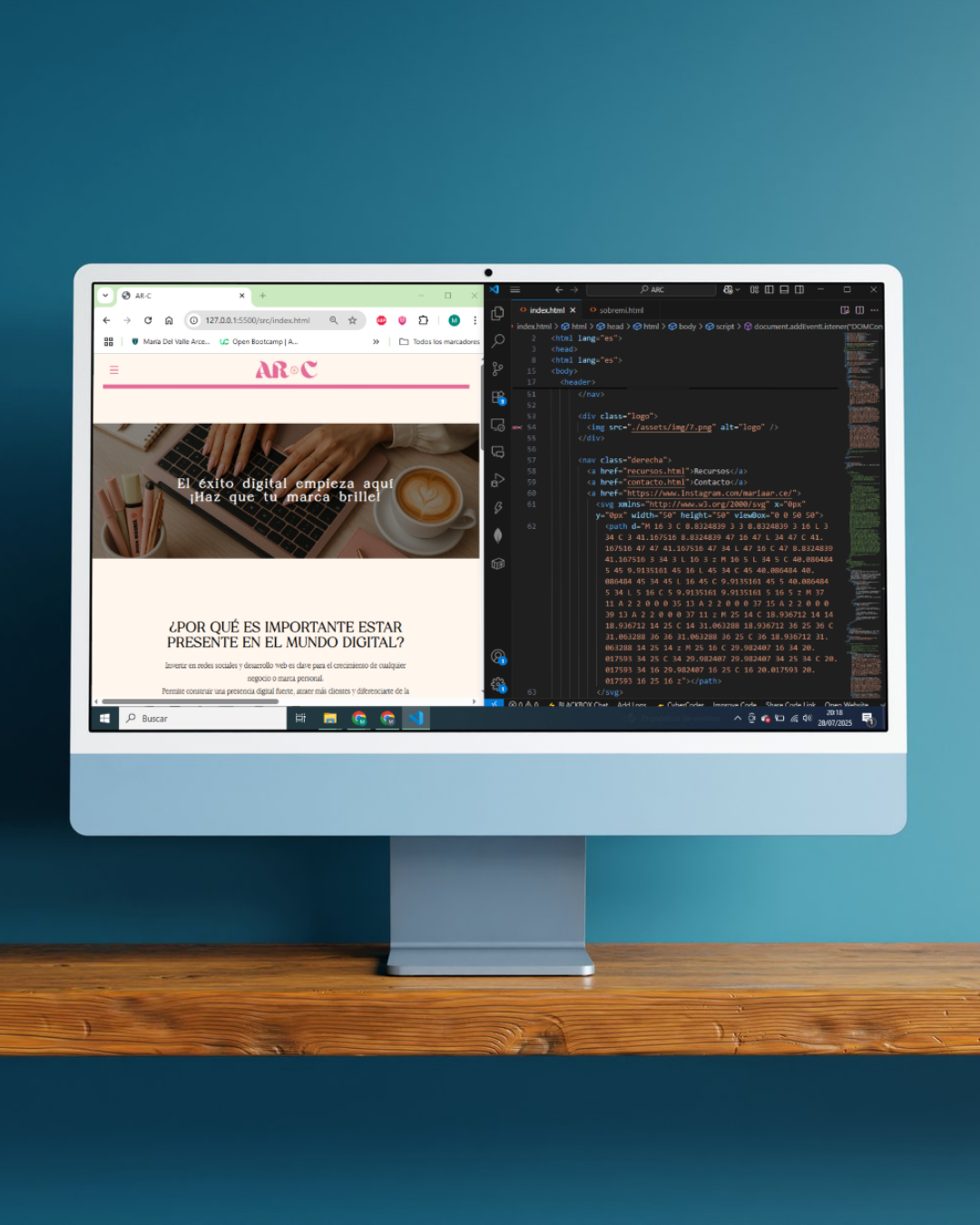 imagen desarrollo web
